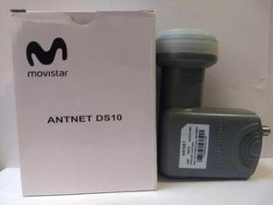 Lnb Optimizado Antnet Ds10 Hd Ku Antena Satelital Movistar.