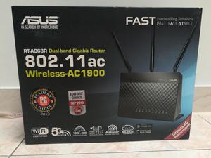 Asus Rtac68r Dualband Gigabit Router ac