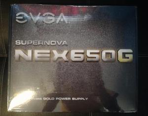 Fuente 650 W Gold EVGA Supernova Nuevo