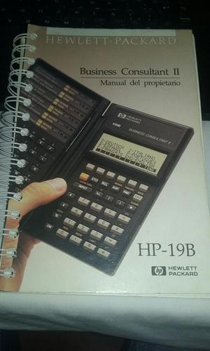 Manual calculadora Hp19b