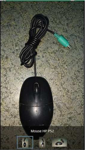 Mouse PS2 Marca HP