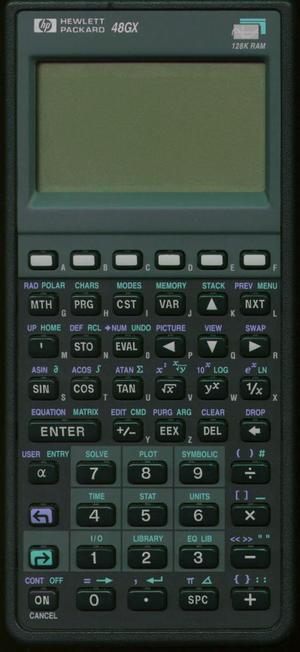 calculadora graficadora hp 48gx