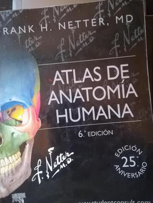 Netter Atlas De Anatomía Humana 6ta Edición