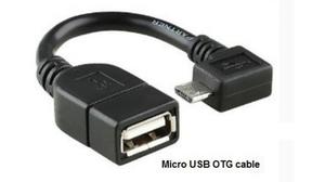 Cable Adaptador Usb Otg Para Smartphones Y Tablets Android