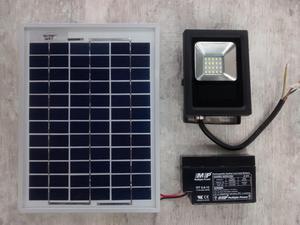 Kit Solar Portable Reflector Led 12V 10Watts