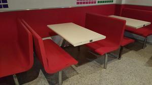 Mesas modulares mobiliario restaurante para panaderia o