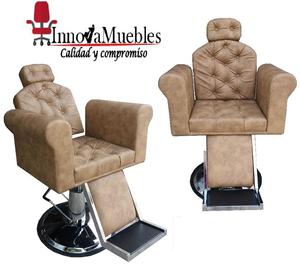 SILLAS DE CORTE BARBERAS HIDRAULICAS RECLINABLES FABRICAMOS