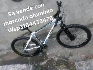 Bicicleta Todoterreno en Aluminio