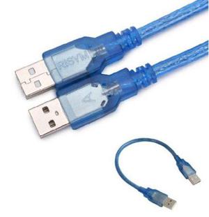  Cable Usb Macho / Macho 30cms – Blindado