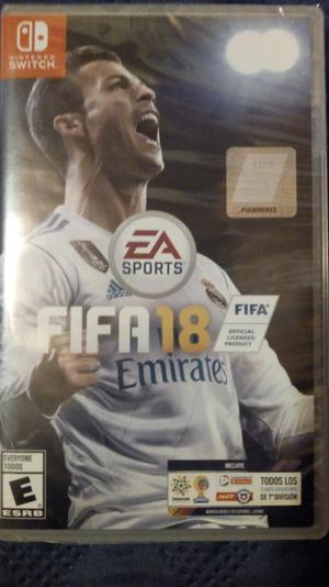 Fifa 18 Nuevo Nintendo Swicth