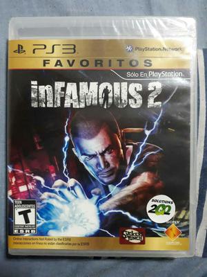 Infamous 2 Ps3 Nuevo Sellado