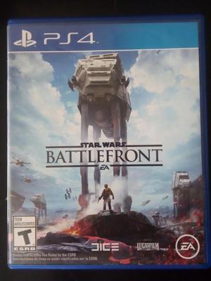 Juego Battlefront Star Wars Play Station 4