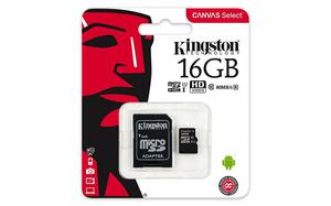 Memoria Micro Sd 16GB Kingston clase 10