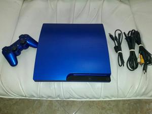 Play 3 Slim 160gb Edicion Especial Azul