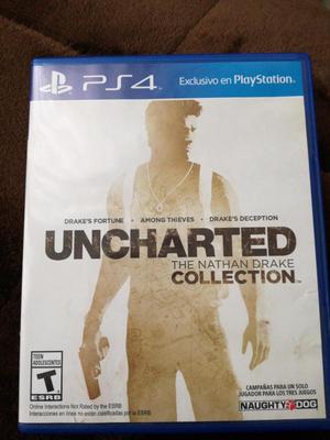 Video juego uncharted collection ps4