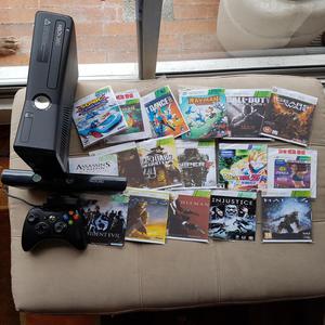 XBOX Gb con chip RGH5.0, Kinect y muchos juegos copias