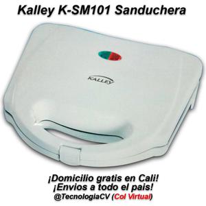 Sanduchera de 760W marca Kalley KSMM0V.P35 R