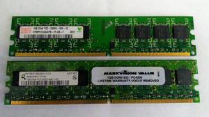 Memoria RAM 1 GB DDR2