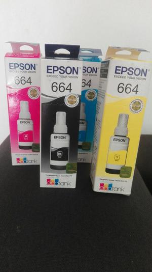 Promoción Kit Tintas Impresora Epson