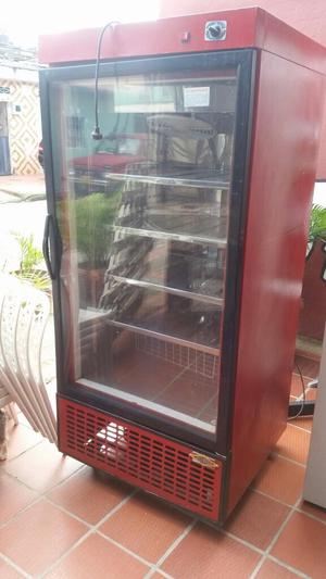 refrigerador en acero vertical comercial