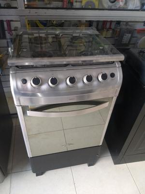 Cocina Horno en Acero Inoxidable Haceb