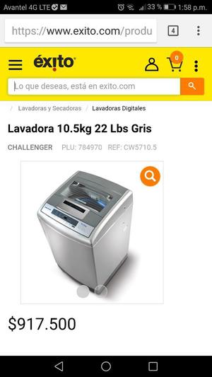 Lavadora Como Nueva