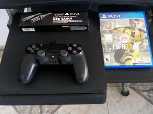 Se vende PS4 Slim 500gb FIFA 17 1 control