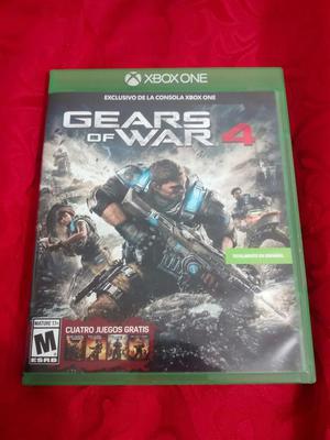 Vendo Gears 4 con Codigos para Xbox One