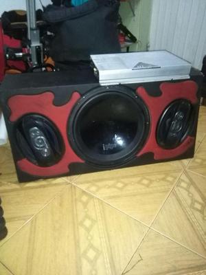 CAJA DE SONIDO CON PLANTA muy barata