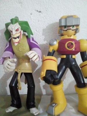 Figuras: Joker y Megaman.