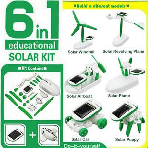 Kit Robot Solar Educativo 6 En 1