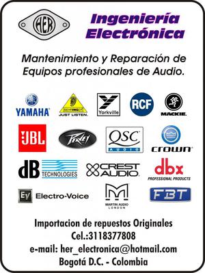 Servicio Técnico Behringer