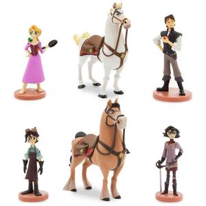 Set De 6 Figuras Disney Enredados Tangled Original