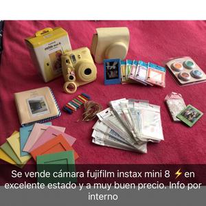 Vendo camara fujifilm instax mini 8 en excelente estado