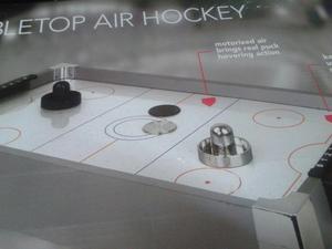 BARATOO..!! $ Mini air hockey como nuevo WHATSAPP