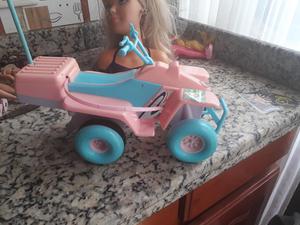 Carro de La Barbie Y Muñecas