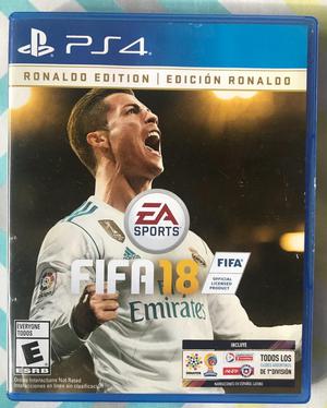 Juego Fifa 18 Ps4 Usado