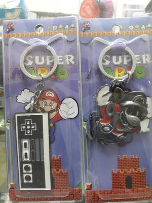 llaveros de Super Mario