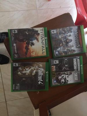 vendo juegos de xbox one el precio varia dependiendo el