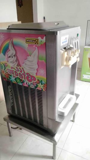 Maquina Helado Yogurt enfriador y registradora