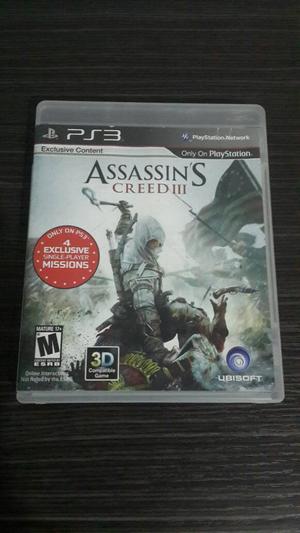 Assassin's Creed 3 para Ps3 Perfecto Est