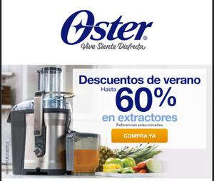 Hasta 60OFF en extractores Marca Oster wwwostercolombiacom