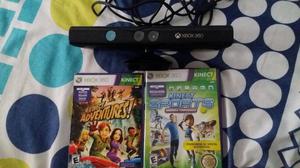 Kinect de Xbox 360 con Dos Juegos