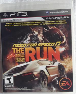 Need For Speed: The Run. PS