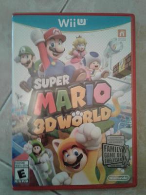 Super Mario 3D world para Wii U