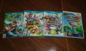 Vendo Lote De Juegos Originales Para Wii U O Cambio Por