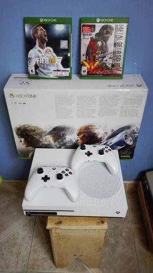 Xbox One S 1TB 2 Controles 2 Juegos Físicos