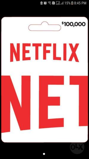 Git Card Account Netflix