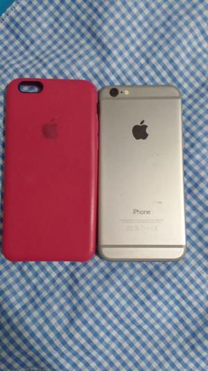 iPhone 6 con cargador y forro original