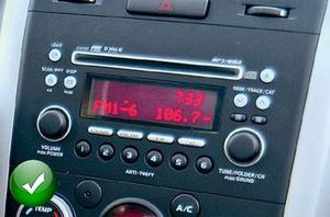 radio stereo susuki grand vitara 